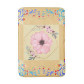 フローラアート、春再生 バスマット (正面縦)