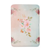 フローラアート、花の華やかさ バスマット (正面縦)