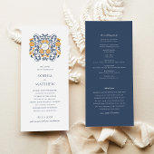 フローラアールヌーボーモノグラム結婚式 プログラム