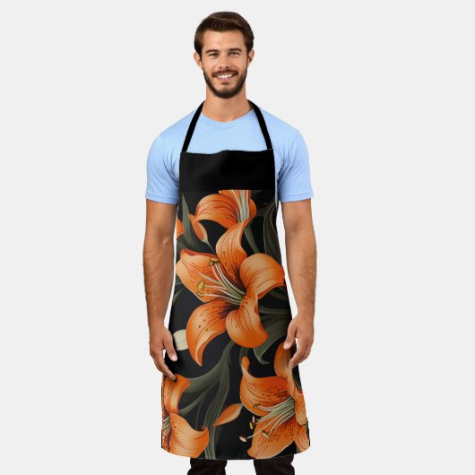 フローラアー#1 エプロン (着用した状態)