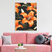 フローラアー#1 キャンバスプリント (インサイチュ (リビング))