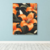 フローラアー#1 キャンバスプリント (インサイチュ (ウッドフロア))