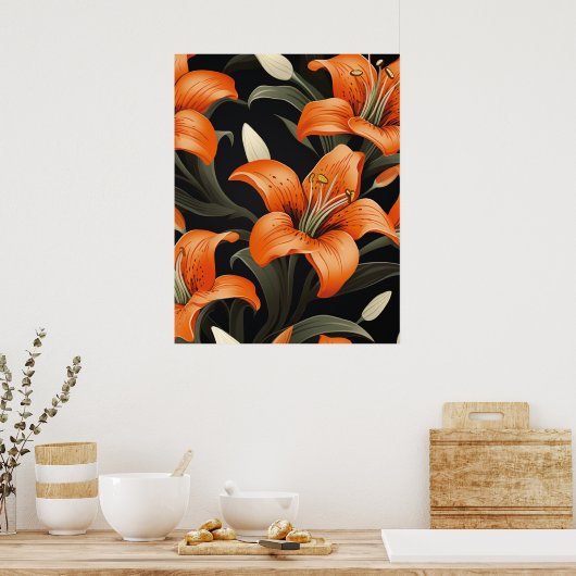 フローラアー#1 ポスター (キッチン)