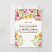 フローラア結婚フリカ人のカップル (裏面)