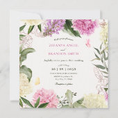 フローラア結婚ート 招待状 (裏面)