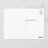 フローライエローサンフラワーズ – こんにちは、愛、ありがとう ポストカード (裏面)