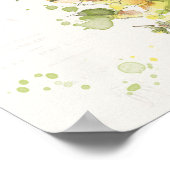 フローライエロースプラッシュ ポスター (角)