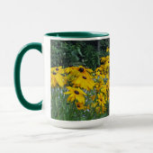 フローライエローデイジーガーデンフォト マグカップ (左)