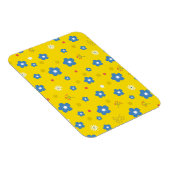 フローライエローフレキシブルフォトマグネット マグネット (右側)