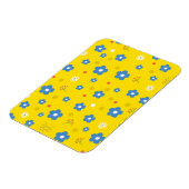 フローライエローフレキシブルフォトマグネット マグネット (左側)