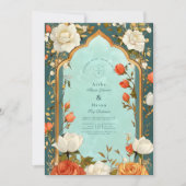 フローライスライ結婚ズム 招待状 (正面)