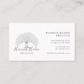 フローライズツリーハウス実在エステートロゴ不動産仲介業者 名刺 (裏面)