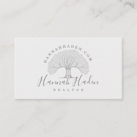 フローライズツリーハウス実在エステートロゴ不動産仲介業者 名刺 (正面)