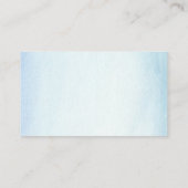 フローライタリアンブライダルシャワーエンクロージャカード 名刺 (裏面)