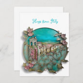 フローライタリアン紙彫刻 シーズンカード (正面/裏面)