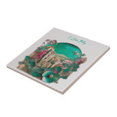 フローライタリアン紙彫刻 タイル (側面)