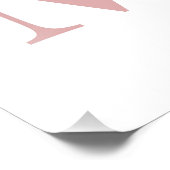 フローライニシャル文字モノグラム フォトプリント            (角)