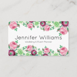 フローライベントプランナー 名刺