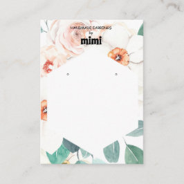 フローライヤリング表示名刺 名刺