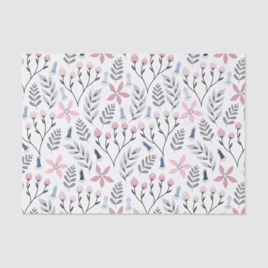 フローライラストレーション低下 薄葉紙 (正面)