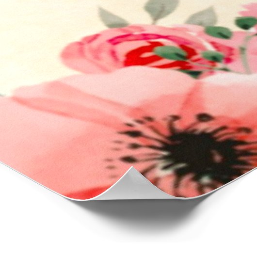 フローライラストレーション、レディーオブ春 ポスター (角)