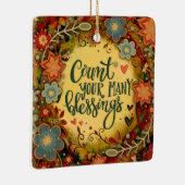 フローラインスパイアの恵み引用文吸光度 セラミックオーナメント (右)