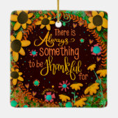 フローラインスパイアの感謝的な引用文 セラミックオーナメント (裏面)