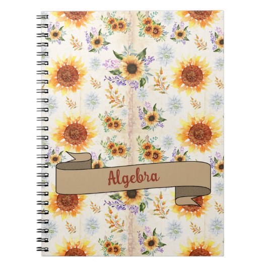 フローラインスパイア学校 ノートブック (正面)