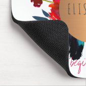 フローラインスパイア銅円の言葉と名前 マウスパッド (コーナー)