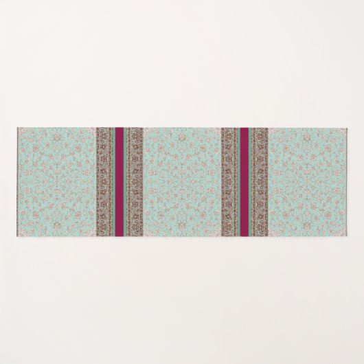 フローラインディアンカーペットデザインヨガマット ヨガマット (正面(横))