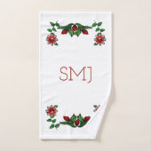 フローラインプレッションアールデコ バスタオルセット (ハンドタオル)