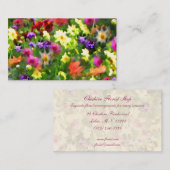 フローラインプレッション花屋 名刺 (正面/裏面)