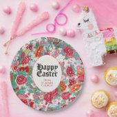 フローライースターイベント紙プレート ペーパープレート (パーティー)