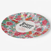 フローライースターイベント紙プレート ペーパープレート (アングル)