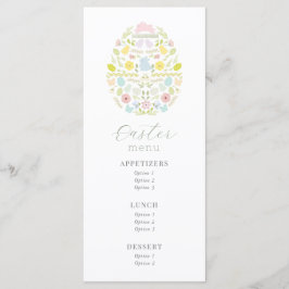 フローライースターエッグバニーメニュー メニュー