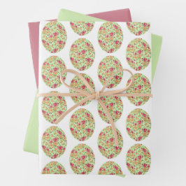 フローライースターエッグ：フェスティバル包装紙 ラッピングペーパーシート