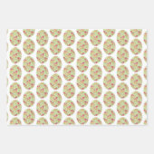 フローライースターエッグ：フェスティバル包装紙 ラッピングペーパーシート (正面)