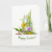 フローライースターグリーティングカード カード (正面)