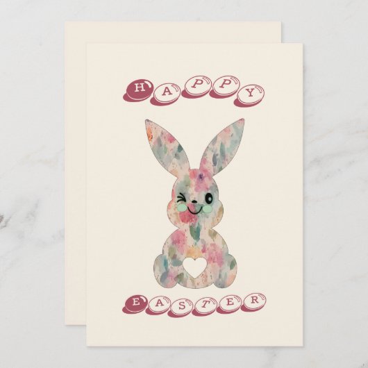 フローライースターバニーカード シーズンカード (正面/裏面)