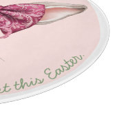 フローライースターバニーガラスの切断板 カッティングボード (角)