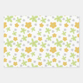 フローライースターバニーキッズイースター ラッピングペーパーシート (正面2)