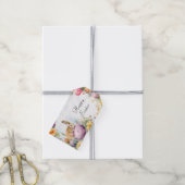 フローライースターバニー&エッグギフトラベル ギフトタグ (より糸付き)