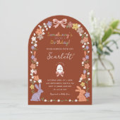 フローライースターバニーSomebunny's Having a誕生日 招待状 (スタンド正面)