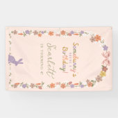 フローライースターバニーSomebunny's Having a誕生日 横断幕 (横)