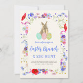 フローライースターブランチと卵狩り 招待状 (正面)