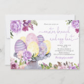 フローライースターブランチと卵狩り 招待状 (正面)