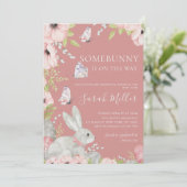 フローライースターベイビーシャワー 招待状 (スタンド正面)