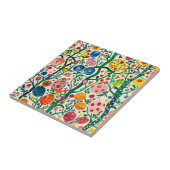 フローライースター卵植物 タイル (側面)