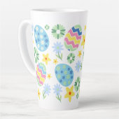 フローライースター卵 カフェラテマグ (左アングル)