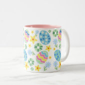 フローライースター卵 ツートーンマグカップ (正面右)